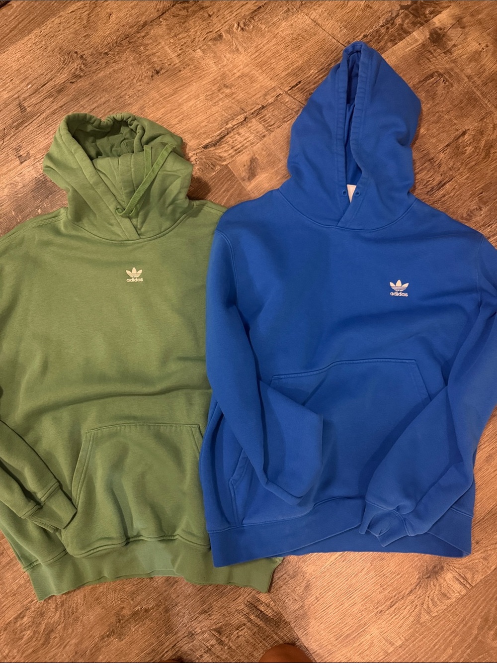 Lot of 2 Size M ADIDAS HOODIES